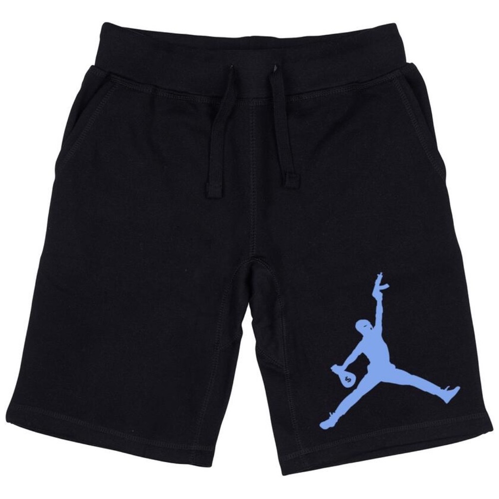 Cartel Brand Mens Shorts Black Blue